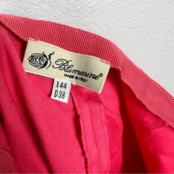 BLUEMARINE Raspberry Pink High-waisted Pencil Skirt - Picture 6 of 11